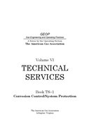 GEOP Series: Technical Services, Corrosion Control/System Protection, Book TS-1, Vol. VI