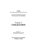 GEOP Series: Utilization, Residential/Commercial, Book U-1, Vol. V
