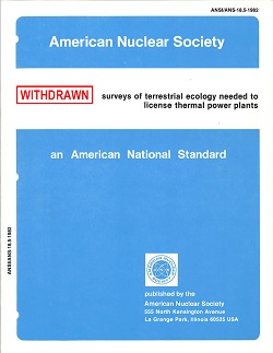 ANS 18.5-1982 (R1989)