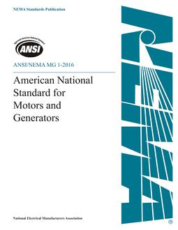 ANSI/NEMA MG 1-2016