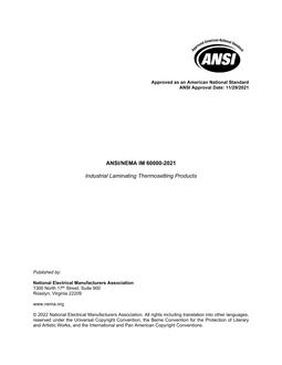 ANSI/NEMA IM 60000-2021