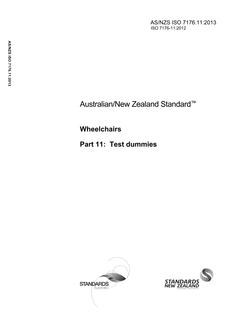 AS/NZS ISO 7176.11-2013