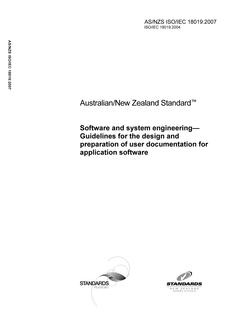 AS/NZS ISO/IEC 18019-2007