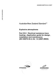 AS/NZS 60079.30.2-2007