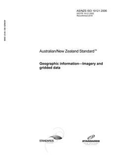 AS/NZS ISO 19121-2006