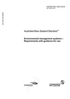 AS/NZS ISO 14001:2016