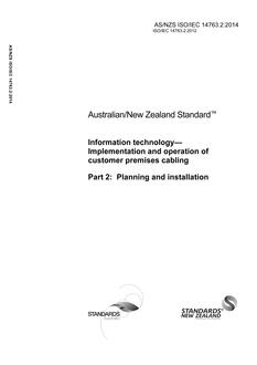 AS/NZS ISO/IEC 14763.2:2014