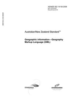 AS/NZS ISO 19136-2008
