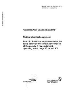 AS/NZS IEC 60601.2.8:2015