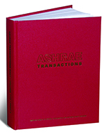 ASHRAE Transactions – 1999 Annual Meeting – Seattle, WA Volume 105, Part 2