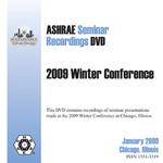 ASHRAE Seminar Recordings DVD, 2009 Winter Conference, Chicago, IL