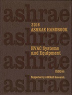 2016 ASHRAE Handbook — HVAC Systems and Equipment (SI) – (includes CD in I-P and SI editions)