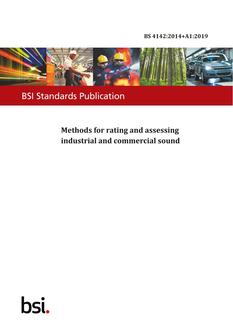BS 4142:2014+A1:2019