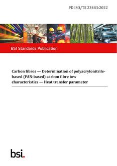 BS PD ISO/TS 23483:2022