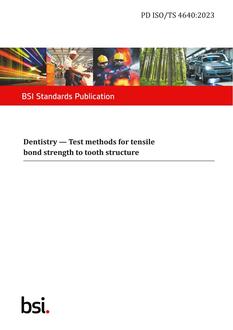 BS PD ISO/TS 4640:2023