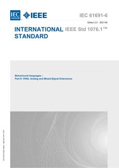 IEC 61691-6 Ed. 2.0 en:2021
