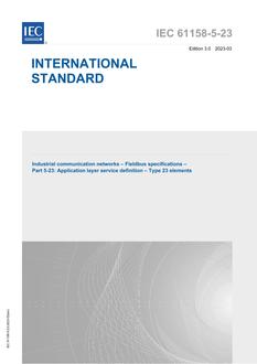 IEC 61158-5-23 Ed. 3.0 en:2023