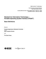 IEEE 1003.1, 2004 Edition