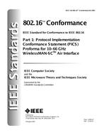 IEEE 802.16-2001/Conformance01-2003