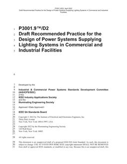 IEEE P3001.9