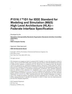 IEEE P1516.1