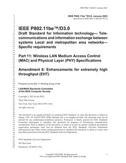 IEEE P802.11be