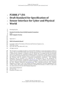 IEEE P2888.1