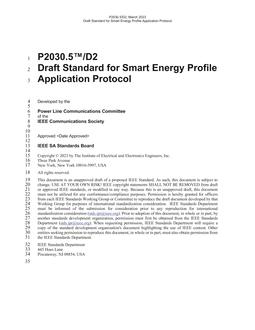 IEEE P2030.5