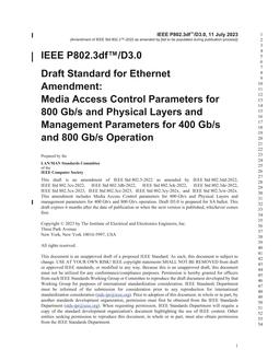 IEEE P802.3df