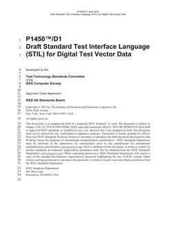 IEEE P1450