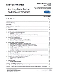 SMPTE ST 291-1:2011